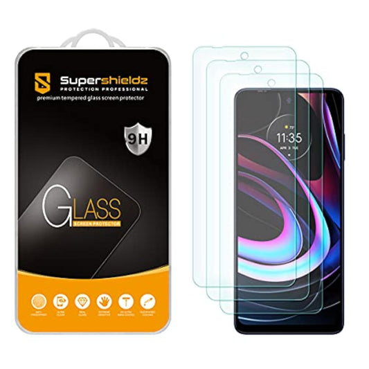 (3 Pack) Designed For Motorola Edge (2021) / Motorola Edge 5G Uw Tempered Glass Screen Protector, Anti Scratch, Bubble Free
