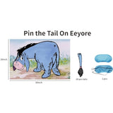 Winnie Party Games Pin The Tail Game For 20 Guests Fun Games For Pooh Birthday Supplies Baby Shower Decorations