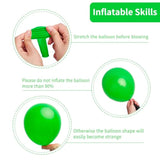 Green Balloon Garland Kit: 129 Piece Latex Party Decorations