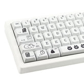 Pbt Keycaps Moa Profile Keycaps 142 Keys Custom Keycaps Dye-Sublimation Cute M