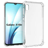 Transparent Soft TPU Full-Body Protective Case for Samsung Galaxy A10e - Clear Anti-Shock Phone Cover