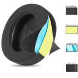 Cooling Gel Ear Pads Ear Cushions Replacement Compatible With Soundcore By Anker Life Q30 Q35 Headphones Earpads With Ice Silk Fabric Added Thickness (Not Fit S1 Q10 Q20 Q45)