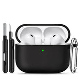 for AirPods Pro 3 Case (2025),Soft Silicone Protective Cover Compatible with AirPods Pro 3rd Generation Case with Cleaning Kit for Women