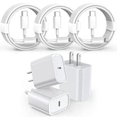 3 Pack Fast Charger Iphone,?Apple Mfi Certified?6Ft Iphone Charger Fast Charging Usb C Block Wall Adapter 6 Foot Type C To Lightning Cable For Iphone 14 Pro Max/14 Plus/13 Pro/12/12Pro/11/Xs/X,Airpods