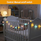30 Led Cat String Lights 10Ft Battery Powered Kitty Fairy Lights For Bedroom, Party, Christmas Decor