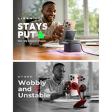 3 In 1 Charging Station For Apple, Super Stable Wireless Charging Station For Magsafe Charger Stand Cube, Foldable Magsafe Charger For Iphone16 16E 15 14 13 And Watch, Gifts For Men Women, Black