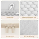 Yinke Case For Wh-Ch720N / Wh-Ch710N /Wh-Ch700N Headphone, Travel Protective Cover Storage Bag (White)