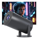 Smart Projector, Mini Projector 4K With Wifi And Bluetooth, Portable Projector With Wifi 6 & 5G, 180° Rotation, Auto Keystone, 35"-130" Display, Home Theater Video Projector
