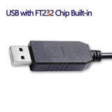 Usb 940-0299A Console Cable With Ft232 Chip | Usb To Aj 2.5Mm 940-0299 Serial Adapter Cables For Apc Ups Ap9630 Ap9631 Ap9635 | 6 Feet