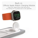 3 In 1 Charging Station For Apple Devices: Used For Iphone And Watch Charging Station With Magsafe Charger Stand, Wireless Charger For Iphone 16/15/14/13/12, Apple Watch 1-9/Ultra, Airpods 3 Pro