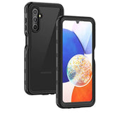 For Samsung Galaxy A14 5G Case, Ip68 Waterproof Dustproof, Built-In Screen Protector, Heavy Duty Full Body Protective Phone Case For Galaxy A14 5G, Black/Clear