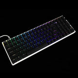 Double Shot 108 Dyed Pbt Shine Through Oem Profile Keycap Rainbow Carbon Sunset Backlit Keycaps For Mx Switches Mechanical Keyboardonly Keycapwild 122