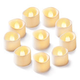 24Pcs Flickering Flameless Candle Battery Operated, 200+Hours Fake Electric LED Tea Lights for Votive, Centerpiece Table Decorations, Wedding, Aniversary, Halloween, Christmas
