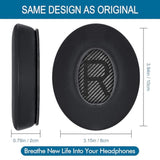 Cooling Gel Ear Pads Cushions Replacement, Ear Pads For Bose Quietcomfort 35 (Qc35) And Quiet Comfort 35 Ii (Qc35 Ii) Over-Ear Headphones & More, Memory Foam & Cooler For Longer (Black)