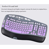Keyboard Cover Skin For Logitech K350 Mk550 Mk570 Wireless Keyboard, Logitech