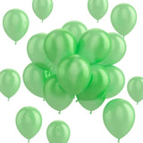 100 Pack Green 12 Inch Latex Balloons Helium Quality for Birthday Wedding Party Decor