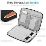 13 Inch Tablet Sleeve For Ipad Air 13" M3 2025, Ipad Pro 13"/12.9", Galaxy Tab S9/S10 Plus/S9 Fe+/S9 Fe Plus 12.4", Remarkable Paper Pro 11.8", Protective Bag With Pockets, Black