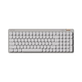 Flow Lite 100 Keys Low Profile Mechanical Keyboard, Swappable Rechargeable Wireless Keyboard with 2.4G Receiver, Bluetooth and Wired Connection for Windows, Mac/Specter Linear Switches (Marble)