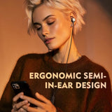 Earbuds Earphones With Microphone, 5 Pack Wired Heavy Bass Headphones, Earphone With Noise Isolating, Fits 3.5Mm Interface For Ipad, Desktop