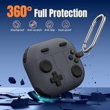 Game Case for AirPods 4 2024 Cover with Cleaner Kit, Keychain, Compatible with Airpods 4 Case Covers, Cute Funny Shock-Proof Protective