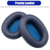 Wh-Xb900N Earpads Replacement Ear Pads Xb900N Pads Ear Cup Cushions Cover Parts Compatible With Wh-Xb900N Headphones. (Blue)