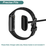 Charger for Fitbit Charge 5 / Charge 6 / Luxe, Replacement Charging Cable Cord Accessories for Fitbit Bands (2-Pack, 3.3ft/1m)