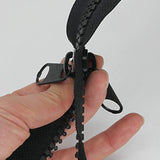 2Pcs #10 60 Inch Heavy Duty Zippers For Sewing Separating Large Plasti
