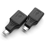 Usb 2.0 Micro Usb Male To Usb Female Otg Adapter (2 Pack)