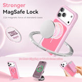 Magnetic Case for iPhone 17 Pro Max - Premium Liquid Silicone Pink