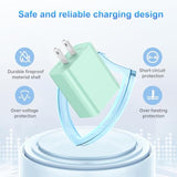 Compatible With Iphone Charger Fast Charging, 20W Usb C Wall Charger With 3Pack 10Ft Usb C To Lightning Cable, Phone Cable Fast Charging Compatible Withi Phone 14/13/12/12 Pro Max/11