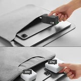 Usb C Plug 65W Gan Charger Travel Charger 3-Port Fast Compatible With Mac Book Pro/Air, Dell Xps, Iphone 16/15/14/13 Series, Galaxy S23 Ultra, Note 20/10+ And More