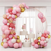 Pink & Gold Balloon Arch Kit – 159pcs for Weddings, Birthdays, Baby Showers and More