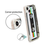 Case For Iphone 14 Plus Matte Finish Heavy Duty Soft Back Cover With Reinforced Corners Tpu Soft Bumper Retro Cassette Tape Case Compatible With Iphone 14 Plus