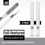 2 Pack - Airpods Cleaning Kit Earbud Cleaning Kit - Phone Cleaning Kit In-Ear Headphones Cleaning Pen Tool, Portable 3-In-1 Laptop Cleaning Kit Electronic Cleaner With A Sponge, Metal Pen Tip