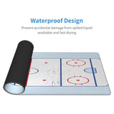 Large Mouse Pad Hockey Field Mouse Pads, Xxl Extended Keyboard Mousemat Big Desk Mat Gaming Mousepad For Home Office Accessories