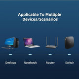 Rj45 Cat6 8P8C Utp Male To Male Stretch Coiled Cable Lan Ethernet Network Patc