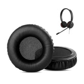 Hsc017 Earpads Replacement Cushion Compatible With Jabra Hsc016 Hsc017 Hsc018W Hsc012 Headsets Ear Covers With Protein Leather (60Mm)