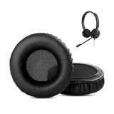 Hsc017 Earpads Replacement Cushion Compatible With Jabra Hsc016 Hsc017 Hsc018W Hsc012 Headsets Ear Covers With Protein Leather (60Mm)