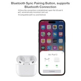 Wireless Charging Case Replacement Compatible With Airpod 3Rd Generation, Air Pod 3 Charger Case With Bluetooth Pairing Sync Button