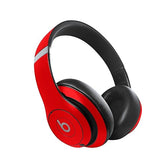 Mightyskins Skin Compatible With Beats Studio Pro - Solid Red | Protective, Durable, And Unique Vinyl Decal Wrap Cover | Easy To Apply, Remove, And Change Styles