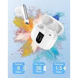 Samsung Wireless Ear Buds For Android Samsung Galaxy A17 A16 5G A15 A36 S25 Ultra S24, Bluetooth Headphones In Ear Earbuds For Apple Iphone 17 Pro Max 16E 16Pro 15 Plus 15Pro 14 13 Pixel 10 Earphones