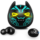 Gaming Earbuds Kids Bluetooth Earbud 5.3 In-Ear Headphones With Mic 36H Playtime Ipx6 Waterproof Touch Control Hifi Stereo Led Display Kids Wireless Ear Buds