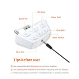 Stereo Headset Adapter, Audio Mic Headphone Adapter For Xbox One, Xbox Series X|S And Elite Controller, Adjust Audio Balance (Game Sound & Voice Chat), Not Bluetooth Compatible, Ivory