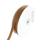 Vintage Khaki Velvet Ribbon, 3/8 Inch X 25Yd