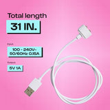 Charging Cord: Versatile Replacement Charger Only Massagers - 3 in 1
