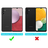 Compatible With Samsung Galaxy A14 5G Case With Hd Screen Protector, Heavy Duty Shockproof & Dropproof 3-Layer Cover Phone Case For Samsung A14,Winered Pink