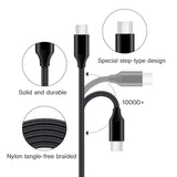 Quick Charge 3.0 Fast Charger Kit For Samsung Galaxy S24 A14 A54 S23 S22 S21 S20 A15 A13 Z Fold/Flip 5,Google Pixel 8 7 6 Pro 7A 6A 5,Wall Charger Block+Car Charger Adapter+2X Nylon Type C Cable(6Ft)