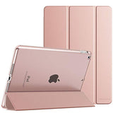Moko Case For 10.2 9Th Generation 2021/ 8Th Generation 2020/ 7Th Generation 2019, Slim Stand Hard Back Shell Smart Cover Case For 10.2 Inch, Auto Wake/Sleep, Rose Gold