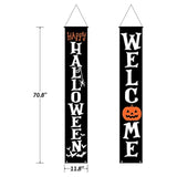 Halloween Banners & Outdoor Porch Signs, Happy Halloween Welcome Yard Decor
