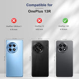 Flip Wallet Case For Oneplus 13R,Leather Magnetic Folio Cover With Card Holder,Kickstand - Tpu Shockproof Durable Protective Phone Case,Blue